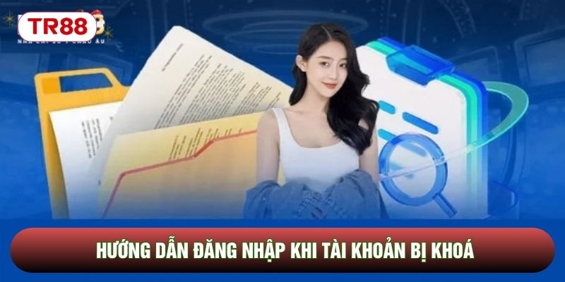 Hướng dẫn đăng nhập khi tài khoản bị khoá Hướng dẫn đăng nhập khi tài khoản bị khoá