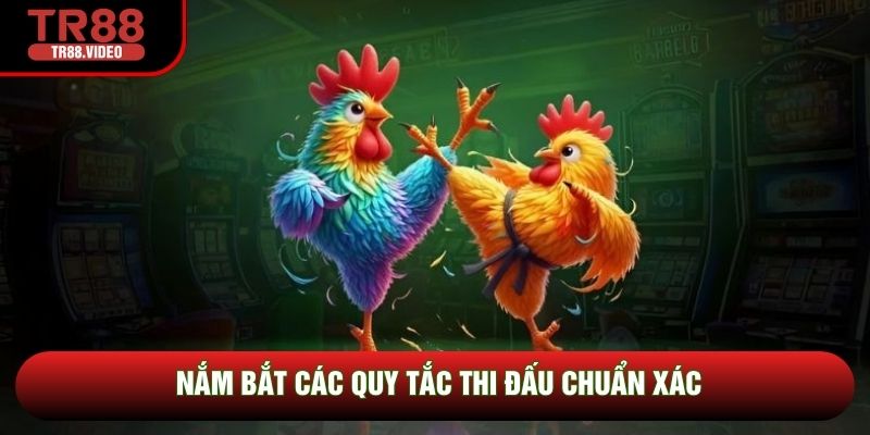 Nắm bắt các quy tắc thi đấu chuẩn xác